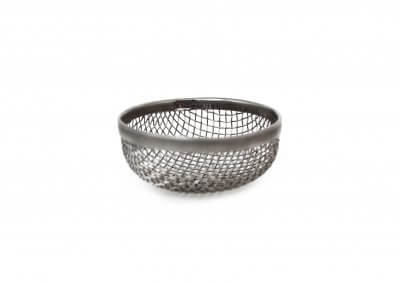 Formed mesh part with Aluminum Binder