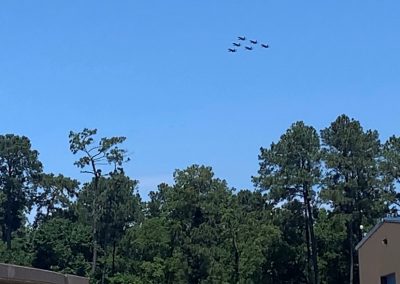 Operation America Strong - U.S. Navy Blue Angels salute to our frontline workers in Houston